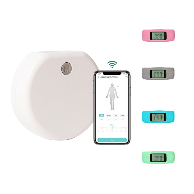 Smart Tape Measure Electronic For Body Fitness Ruler Personal Health