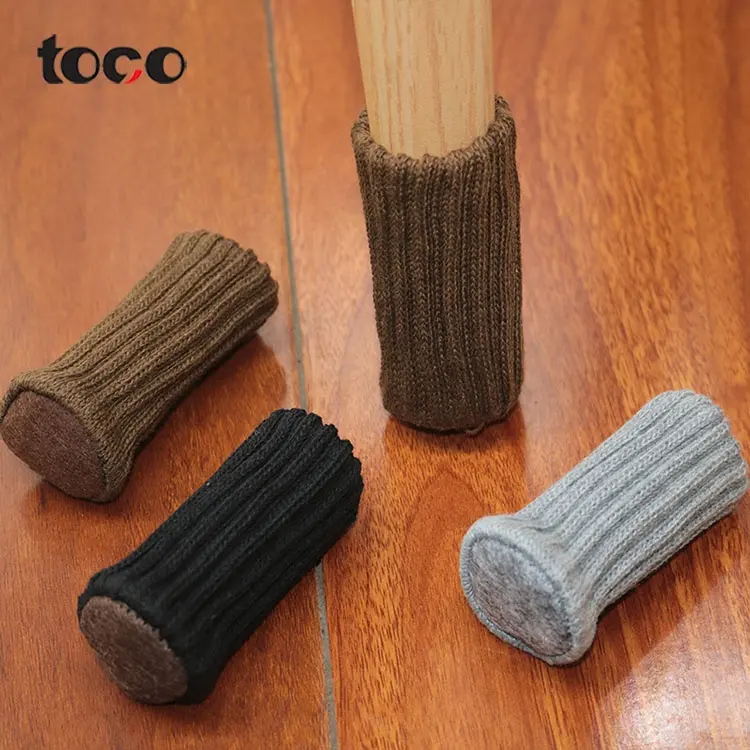 Toco Anti-Slip Table Feet Silicone Protection Covers Chair Leg sock covers table leg protectors for furniture