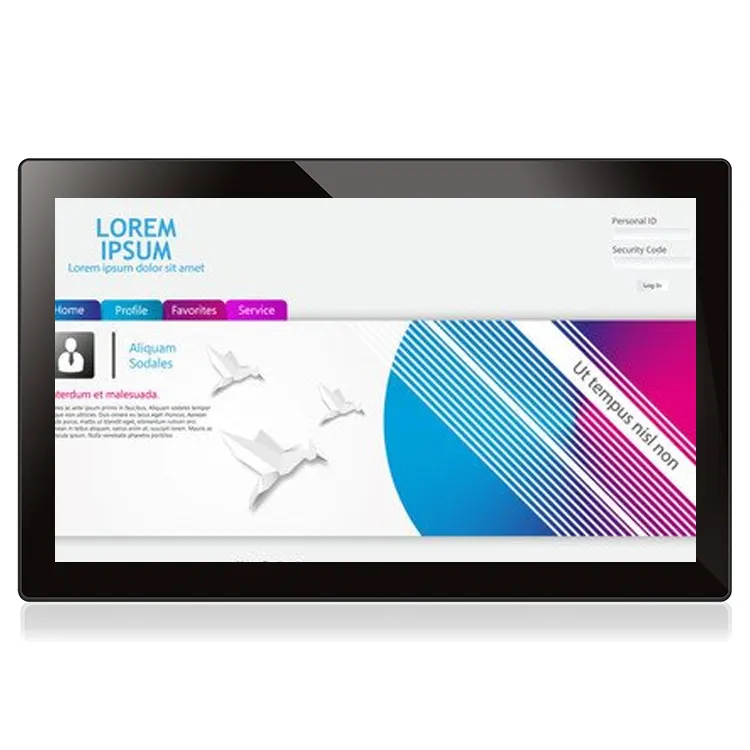 12 inch lcd touch screen monitor pos touch screen monitor