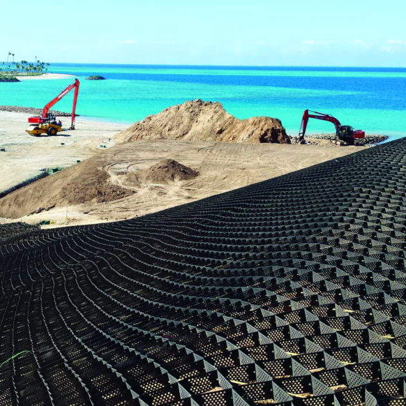 Пластиковый геоцелл ядро гравий стабилизация сетки HDPE дорога геоцелл Сетки Асфальтоукладчик с дешевой ценой