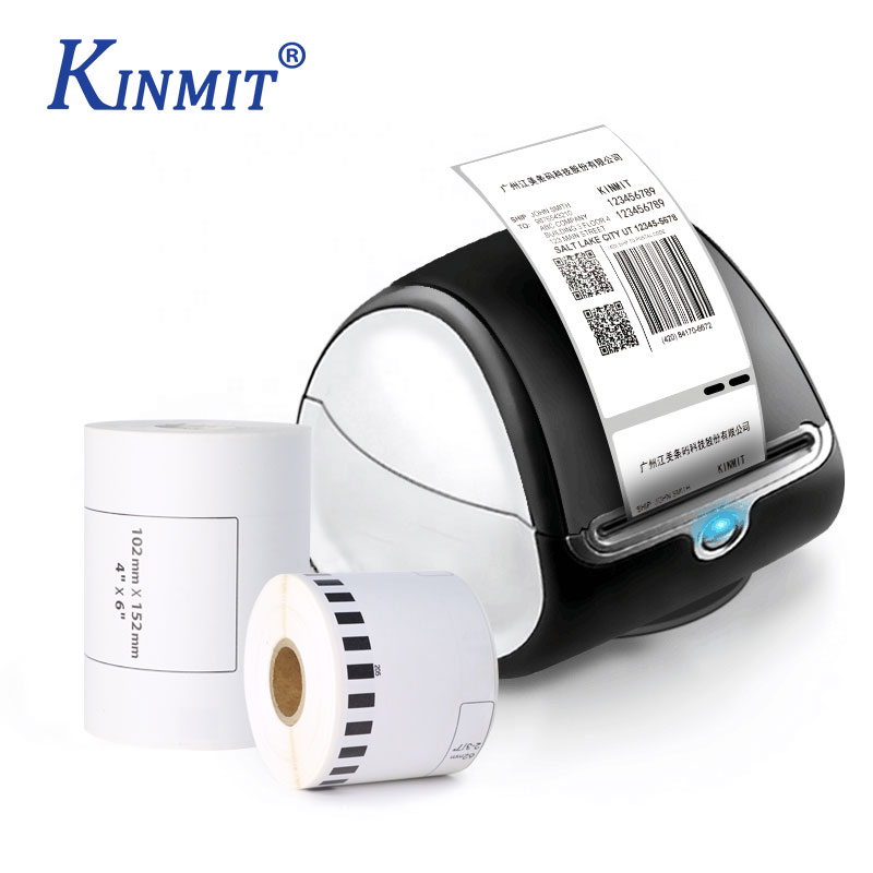 Совместимые Этикетки Dymo 30252, этикетки для термальной доставки, этикетки Dymo 99012 99015, клейкая термобумага