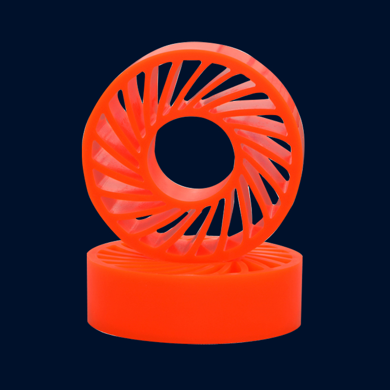 Heat Wear Resistance Carton Paper Feeding Rubber Sun Wheel For Corrugated Cardboard Production Line