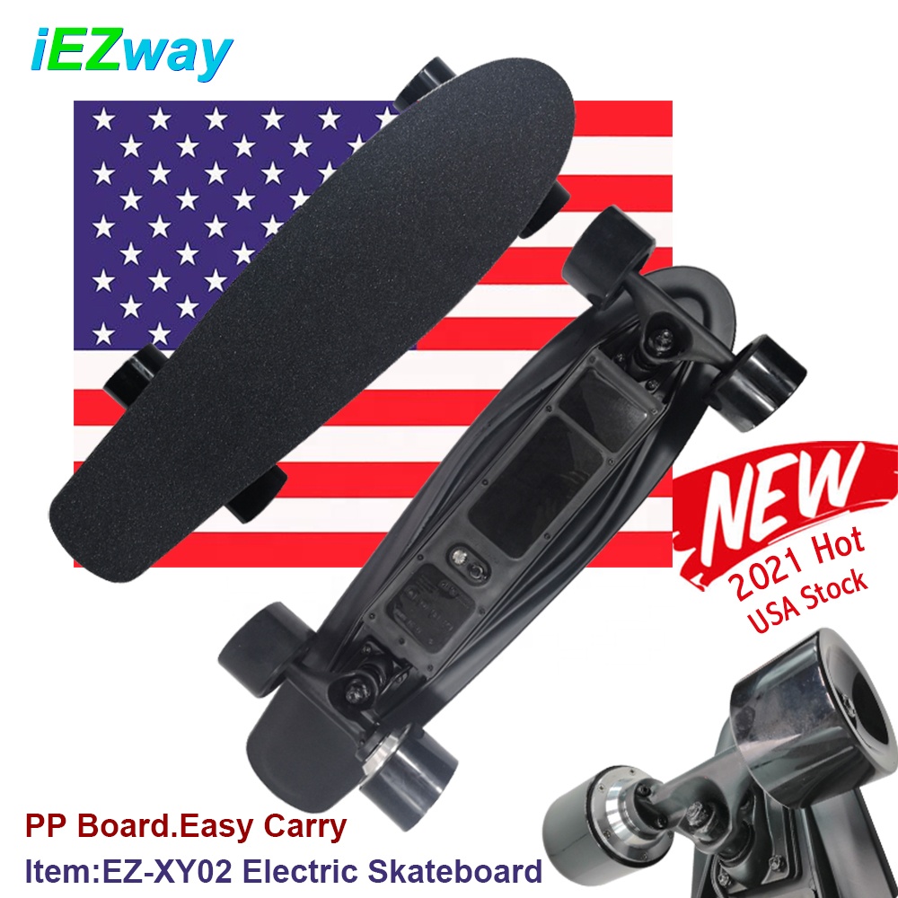 2021 iEZway Китайская Фабрика Прямая поставка со склада в США дешевая рыболовная доска с дистанционным управлением 350 Вт Электрический скейтборд для взрослых