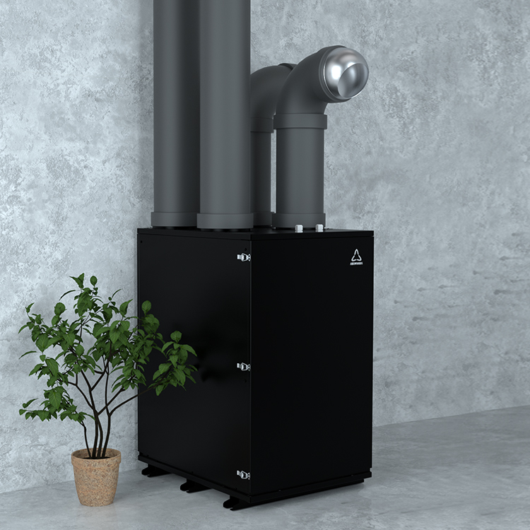 CE certified erv hrv heat recovery ventilation system air conditioning with counter flow total heat exchanger