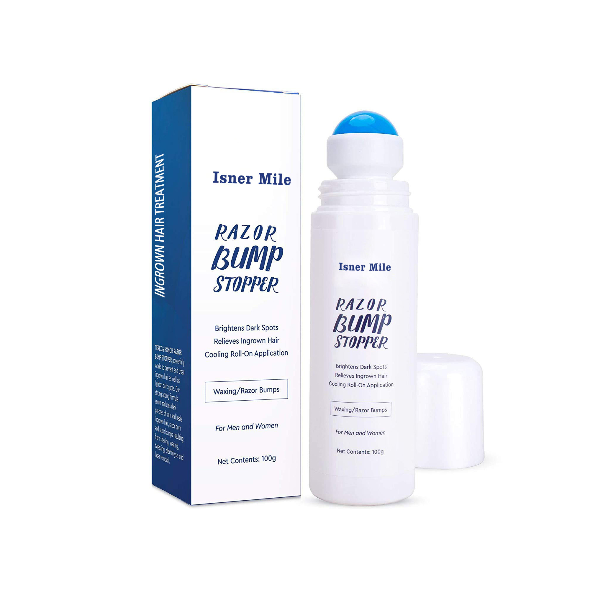 Men moisturizing nourishing ingrown hair treatment after shave solution roll