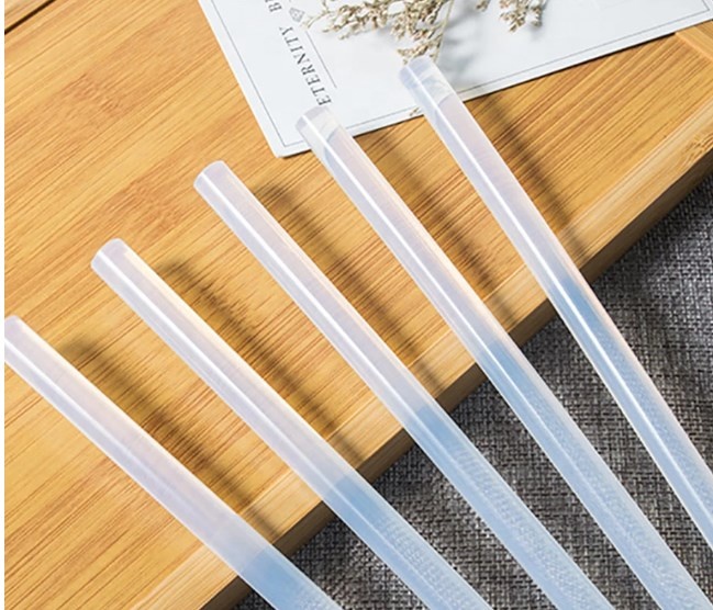 7mm Solid Plastic Eva Transparent Hot Melt clear Glue Sticks silicone crystal clear hot melt glue stick