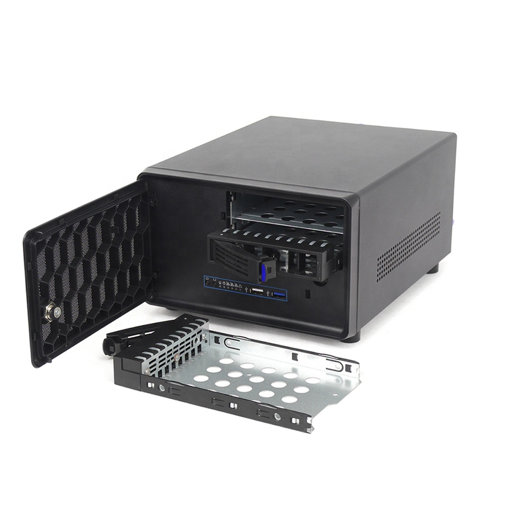 Корпус сервера сетевого хранения microatx nas, 2 корпуса, 2 hdd