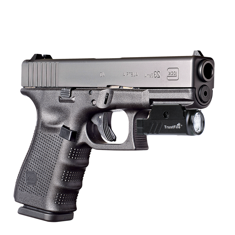 Популярное оружие Trustfire Gm23 для самообороны 800Lm, ручной фонарь, Тактические Полицейские фонарики