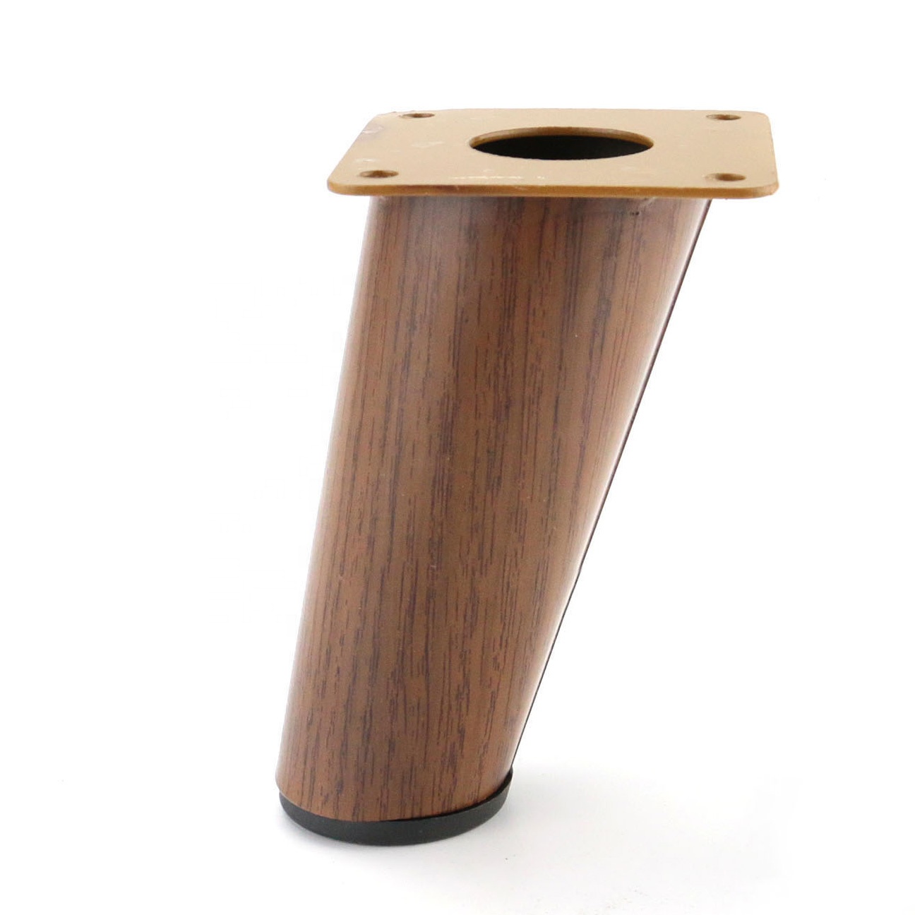 LG wood grain furniture accessories taper wooden furniture legs for sofa cabinet
