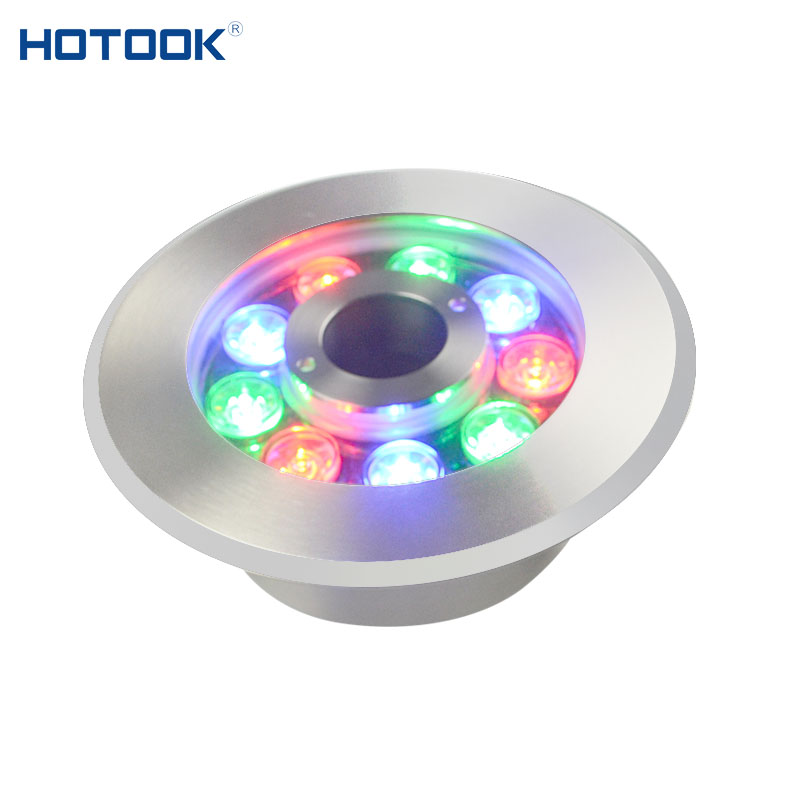 DMX RGB фонтан со светодиодной подсветкой из нержавеющей стали 316 под водой пруд фонтан