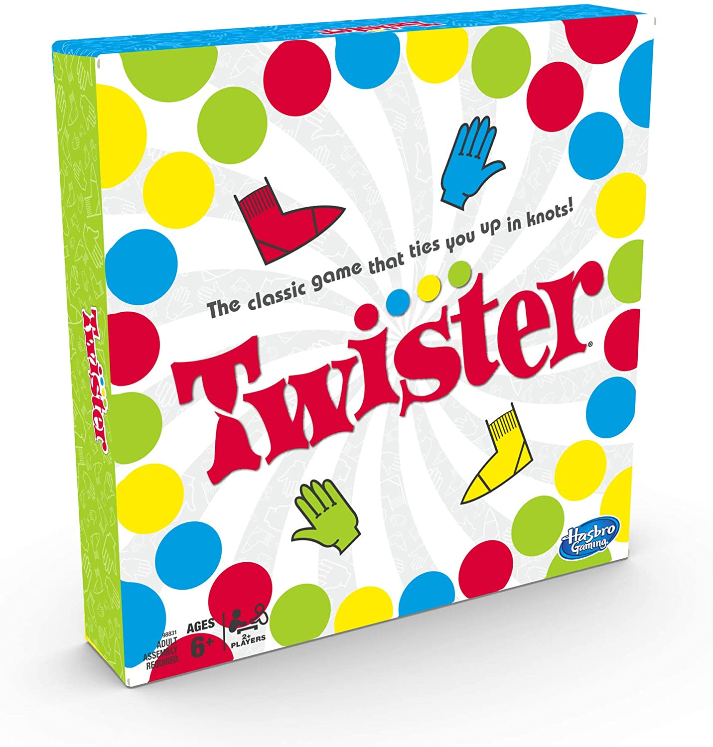 Новинка 2021, набор Twister, игра для вечеринок, классические настольные игры для 2 или более игроков
