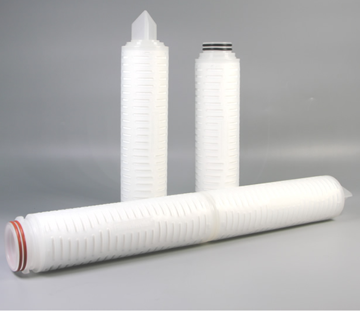 LifeASSURE PFS Series 30 Inch 0.2 Micron PP Membrane General Applications, Pleated Filter Cartridge For Pharmaceutical