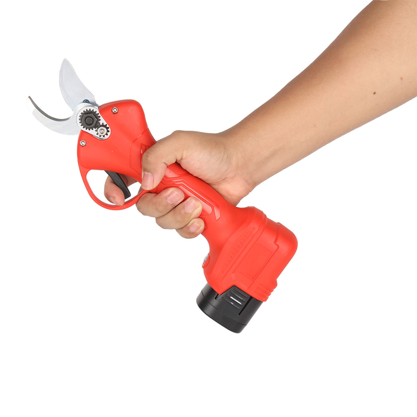 16.8V 2AH lithium battery Professional electric pruning scissors charging garden bypass power shears