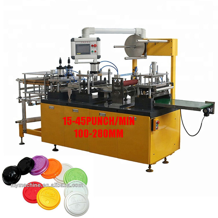 Plastic Thermoform Paper Cup Lid Cover Making Machine