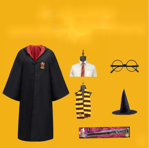 New arrival Harry Cosplay Costume Potter Robe For Halloween Party Costumes