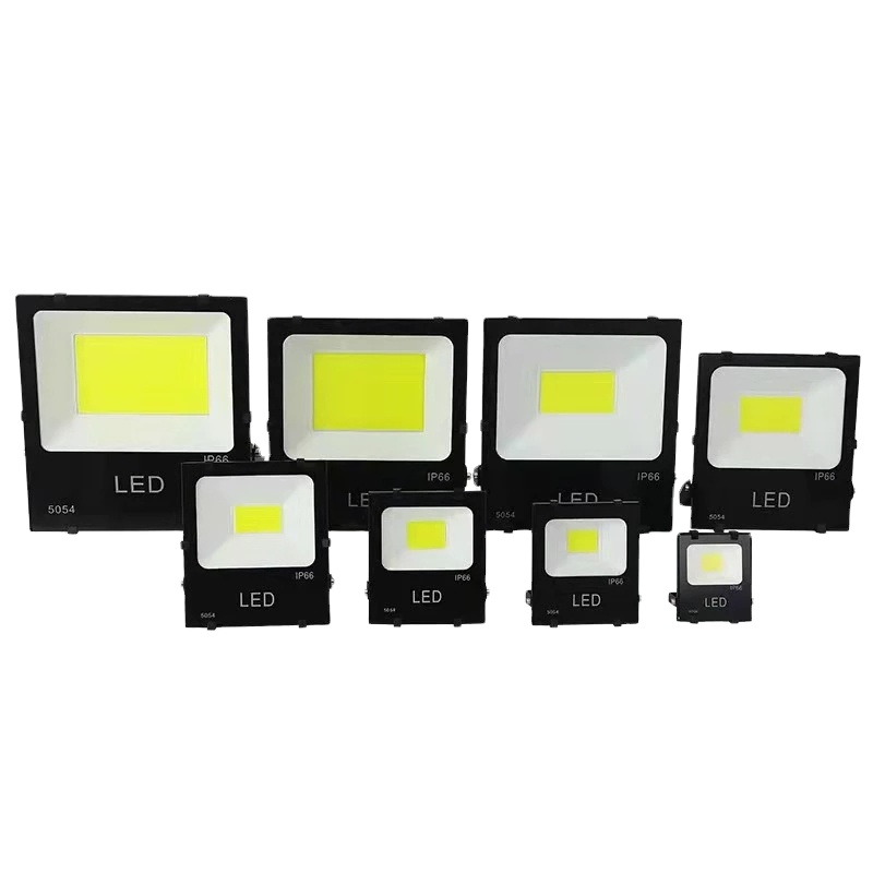 400W 300W 200W 150W 100W COB Светодиодный прожектор IP65 водонепроницаемый 220V Открытый сад проектор освещение Солнечный прожектор стены потолочные светильники