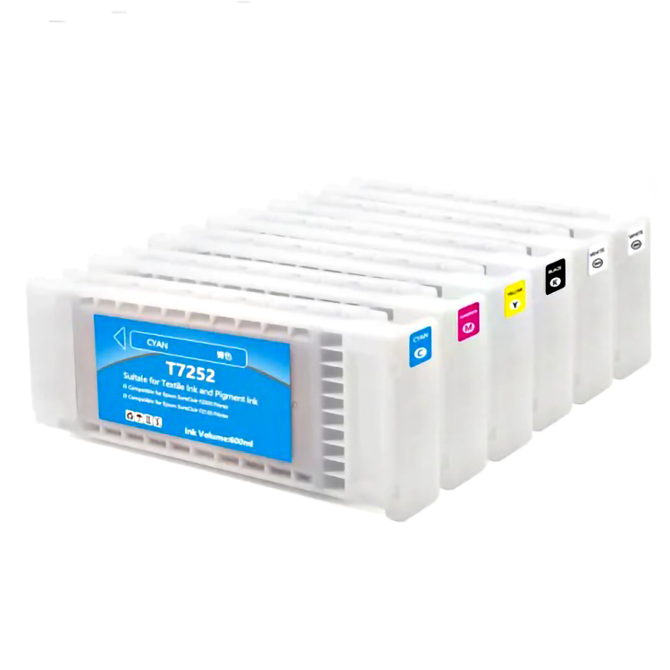 Goosam CMYK Rechargeable Cartridge For Epson Surecolor F2000 F2100 Sc-F2100 Sc-F2000 Refillable Ink Tank With Chips