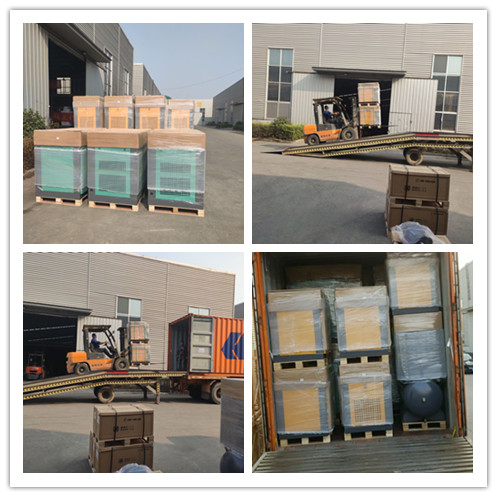 Industrial use 8 bar air compressor small 7.5kw screw compressor