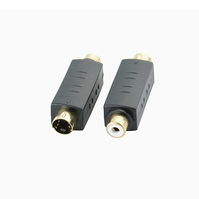 Модный 4PIN S видео штекер к телевизору RCA AV разъем кабель м к F Pin S видео адаптер кабель преобразователь