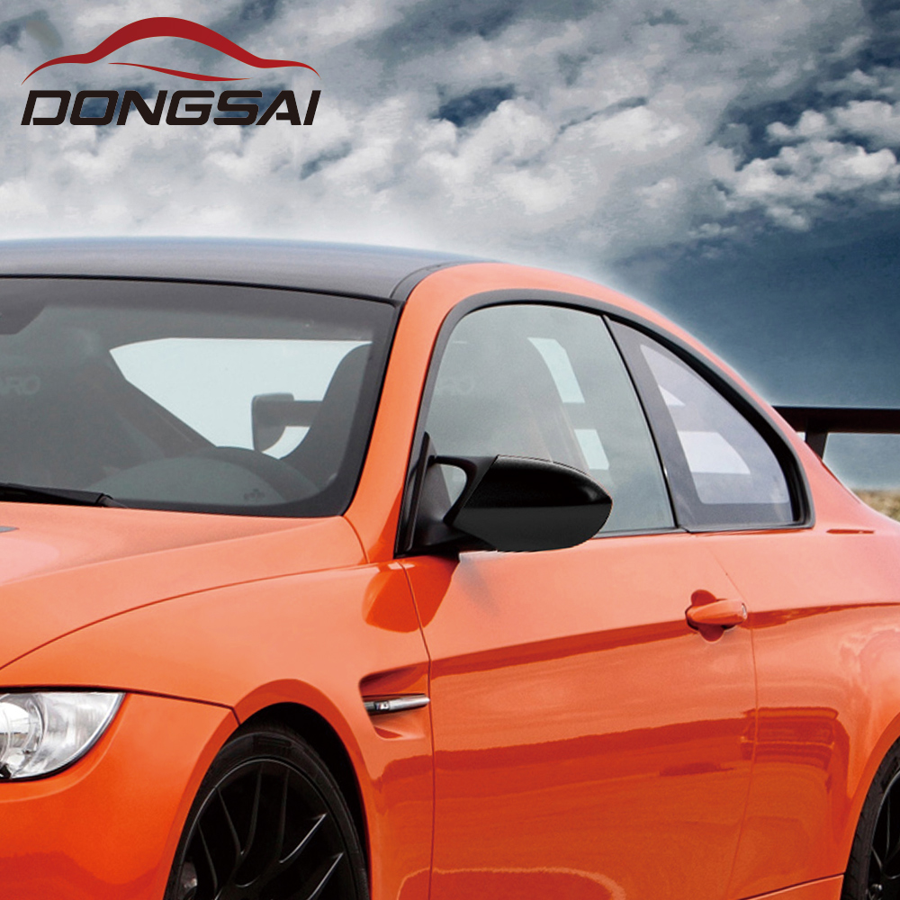 Nice fitment of ABS gloss black M look mirror cap for BMW 3 series E90/E92/E93 LCI 2008-2011 side mirror