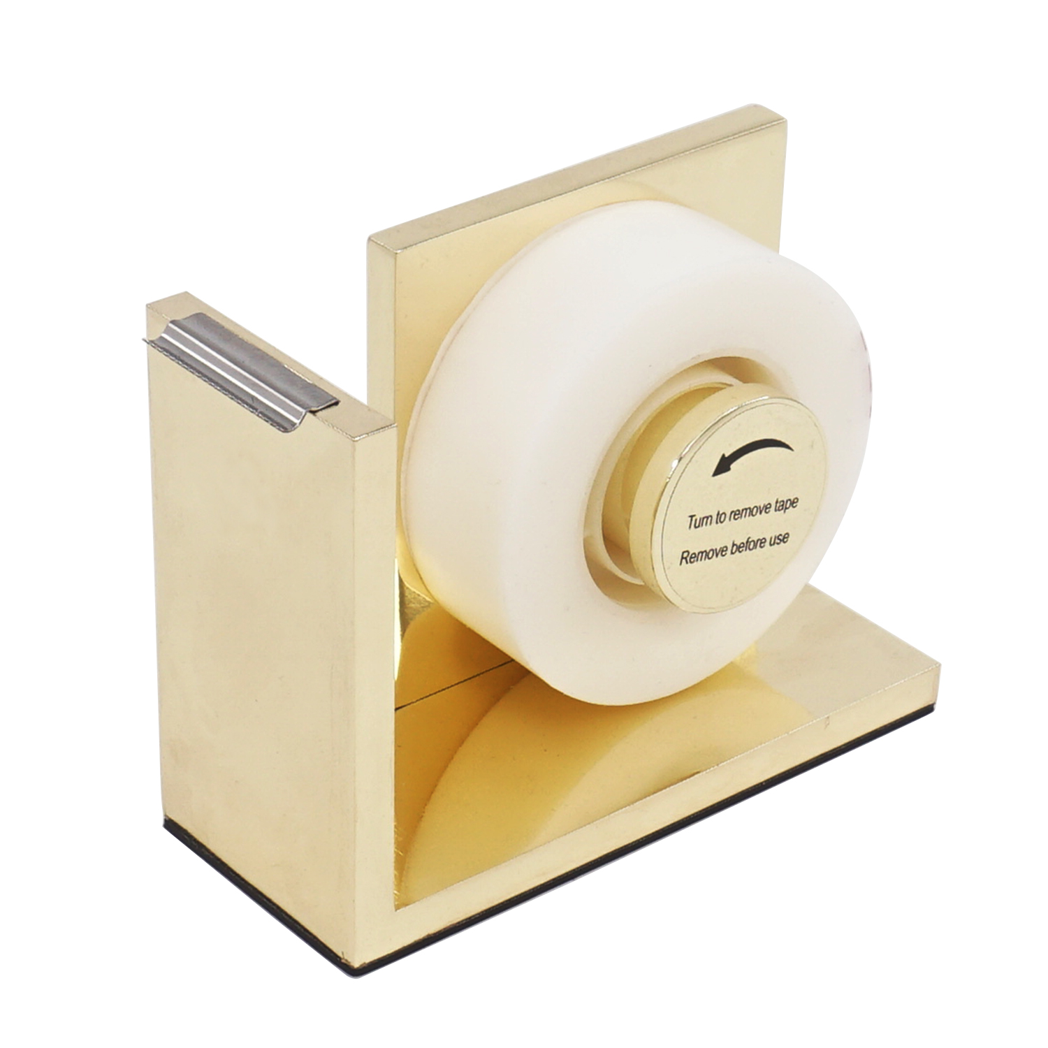 Office home decoration magnetic zinc alloy tape holder