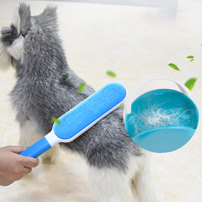 Reusable pet hair sticky cloth roller brush hair remover cotton wool cleaner