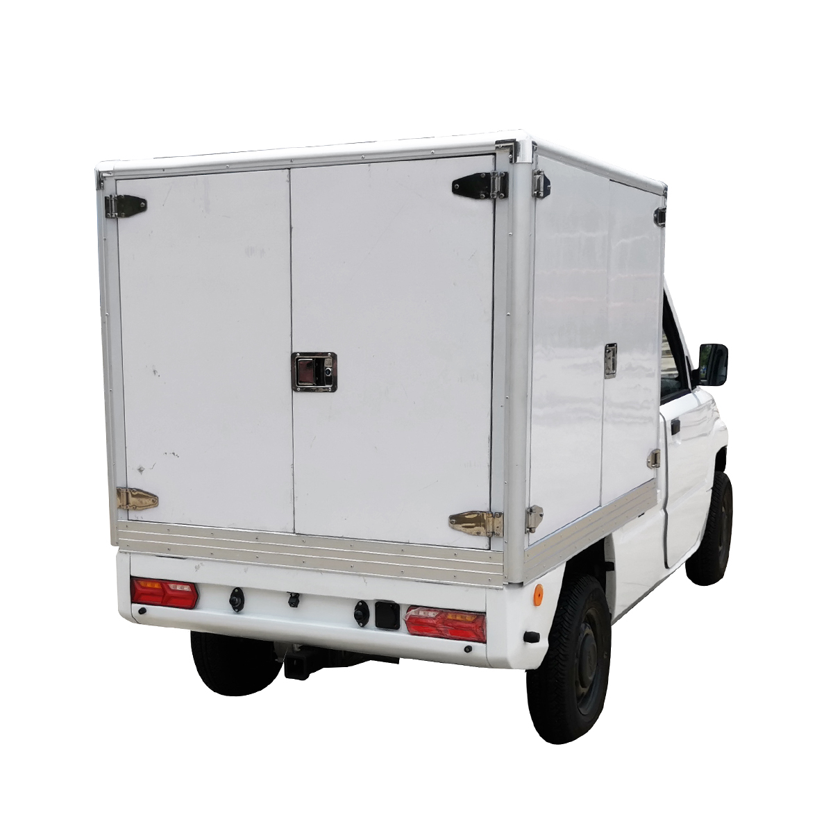 New Version Light Small Electric Mini Truck Cargo Delivery Van Car with EEC