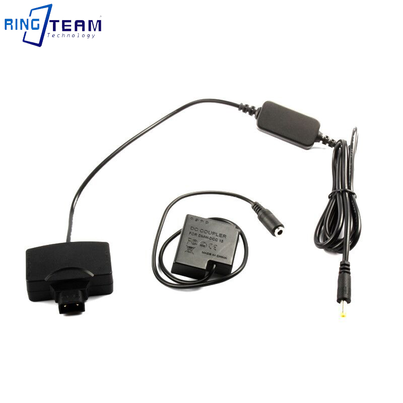 D-Tap to USB Adapter Connector 5V to DMW-BLH7E Dummy Battery DMW-DCC15 DC Coupler for Panasonic Lumix DMC GM1 GM5 GF7 GF8