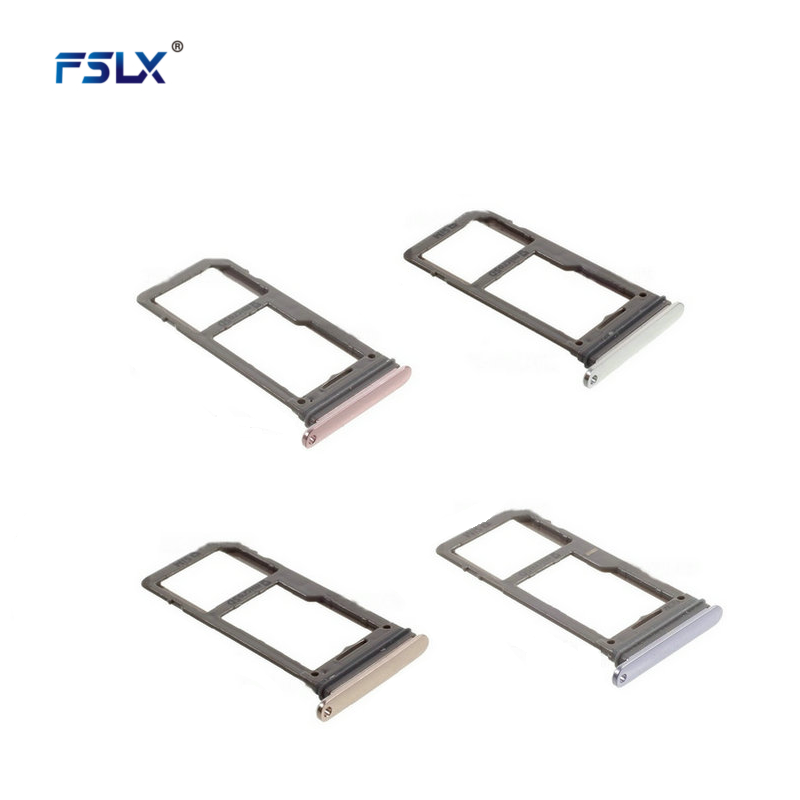 100% протестированный держатель для SIM-карты памяти Micro SD с выдвижным штифтом для Samsung Galaxy S8 SM-G950F/S8 Plus S8 + SM-G955F