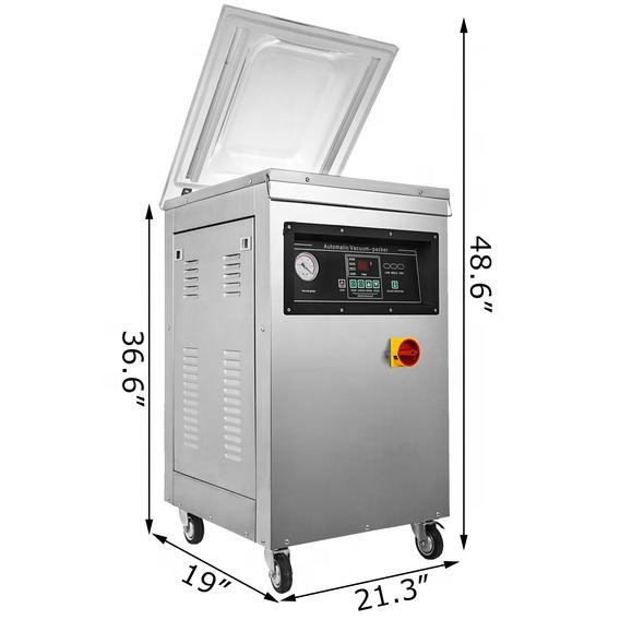 Dz-400t Automatic Vacuum Packing Sealing Sealer Machine Factory Package 110v