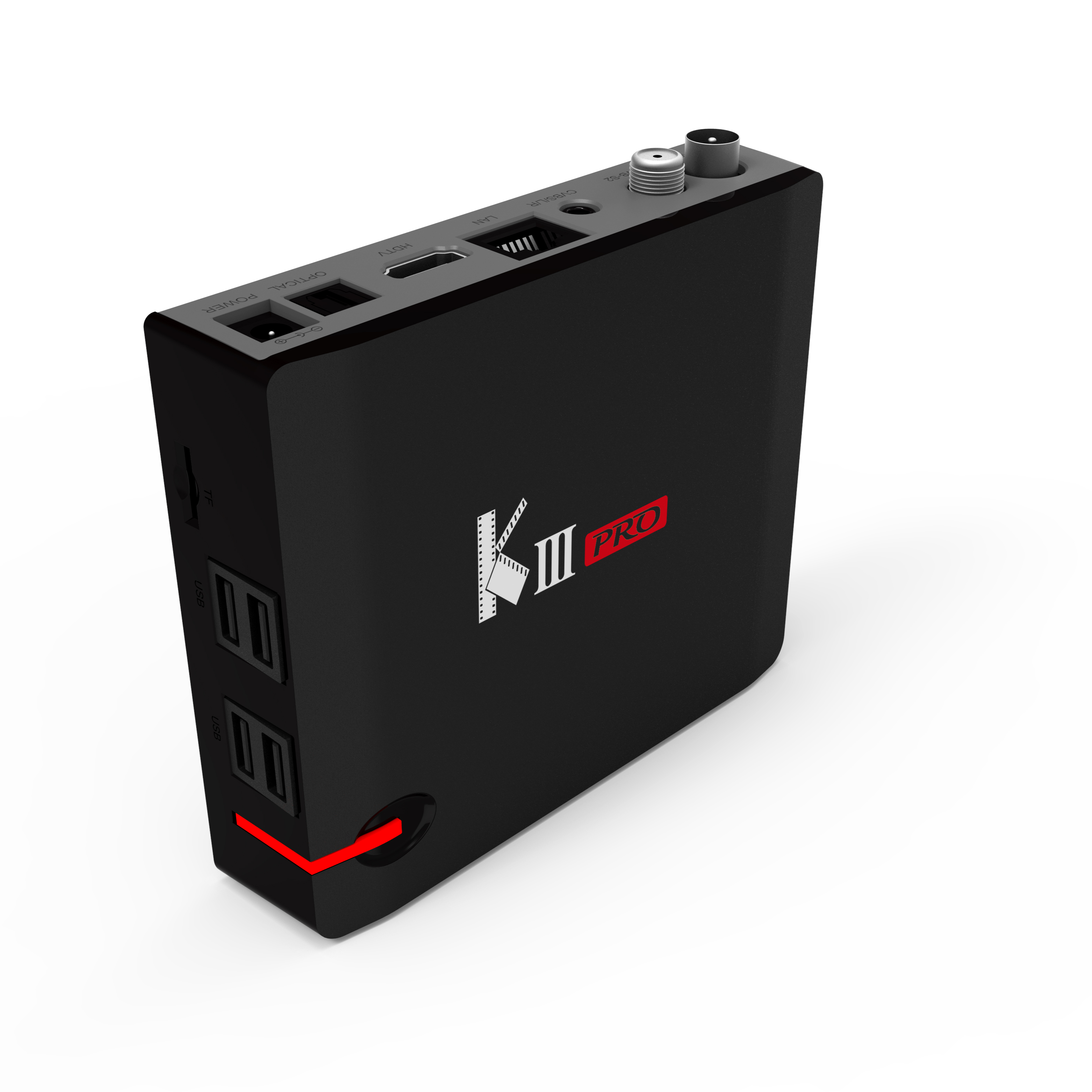 Комбинированная ТВ-приставка MECOOL KIII Pro Amlogic S912, Android 6,0, DVB S2 T2 C, поддержка 4K, гибридная ТВ-приставка