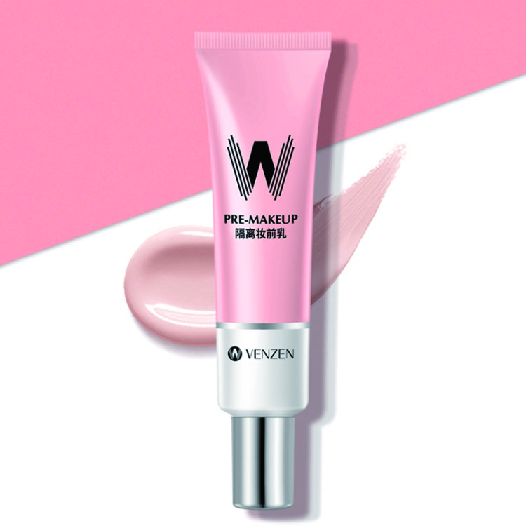 Most Popular Nake Pink Makeup Face Primer Perfect Skin Foundation OEM Base Pre Makeup Face Primer