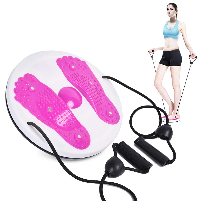 Yoga Pilates training indoor twisted belt pull rope pull home fitness equipment large magnet thin waist
