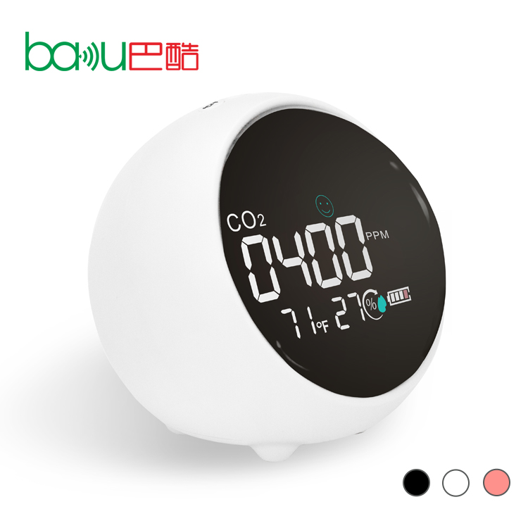 BAKU B-01 удобный Высокочувствительный CO2 USB-зарядка для офиса/школы/дома монитор качества воздуха CO2