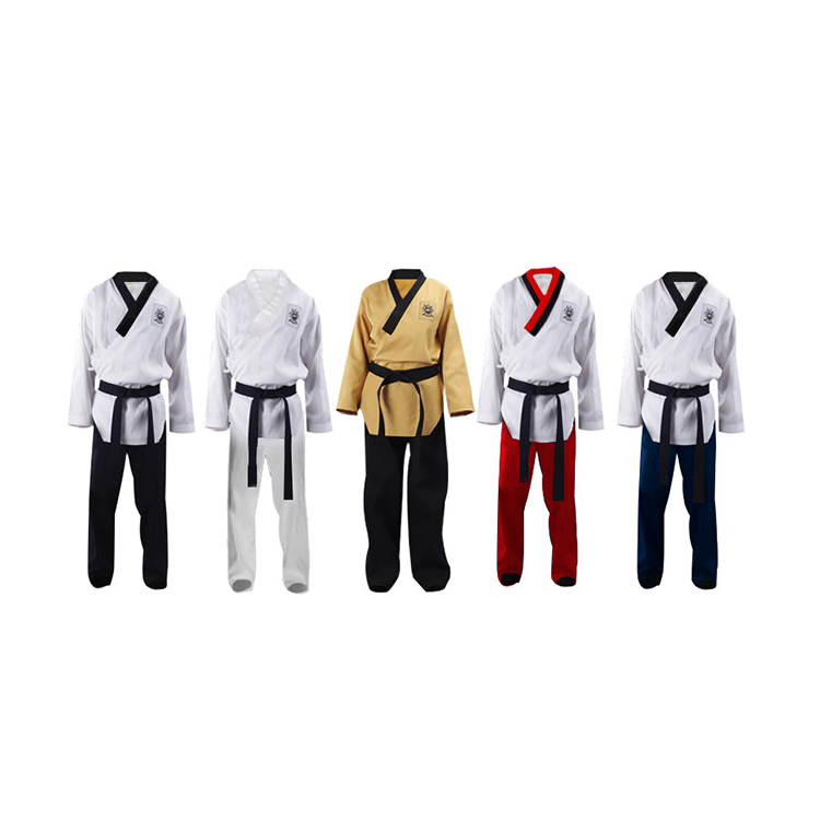 Оптовая продажа с завода, горячая распродажа, униформа для тхэквондо, поomsae dobok