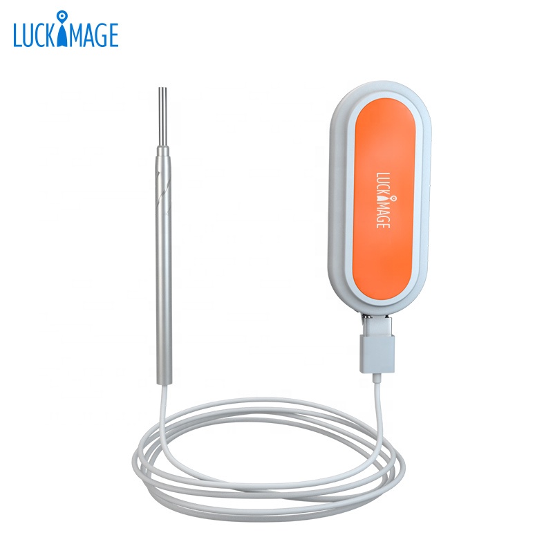Luckimage медицинский 3,9 мм HD видео цифровой слуховой аппарат otoscope удаление ушной камеры очиститель