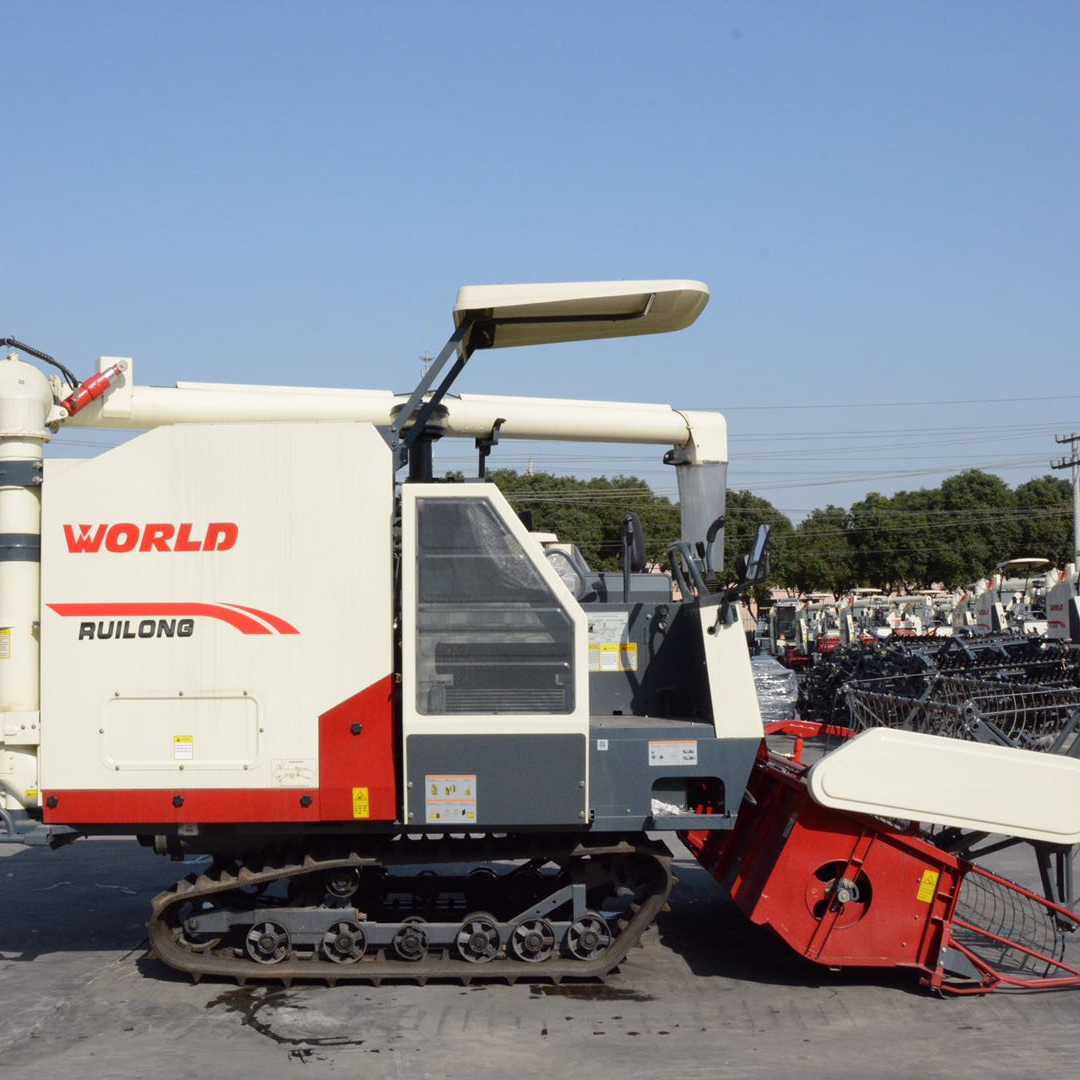 Used Farming World rice and wheat harvester