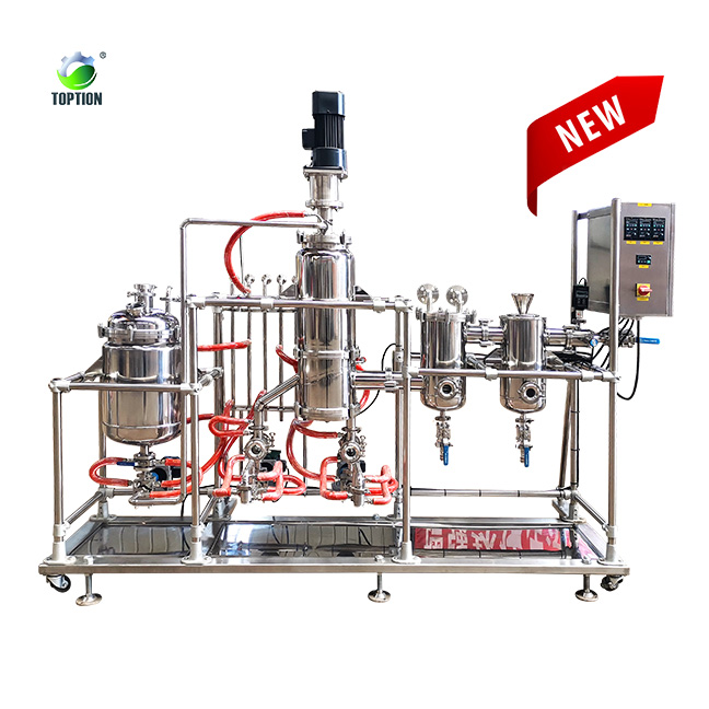 Thermal evaporator thin film scraper evaporators