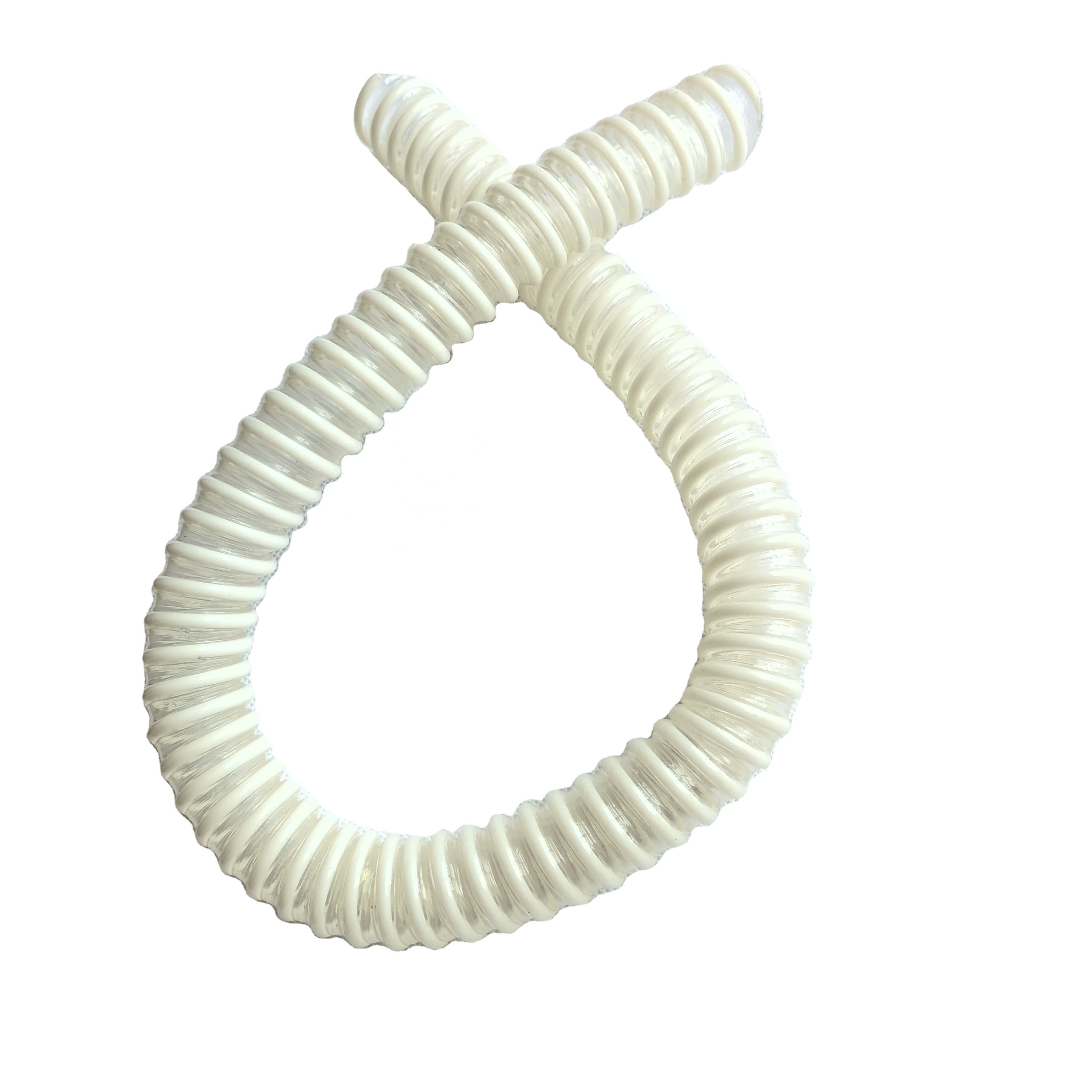 5/8 High Quality Flexible PVC Colorful Plastic Tubes for Suction and Delivery Hose Air Conditioning Drain Spiral plastic pipe