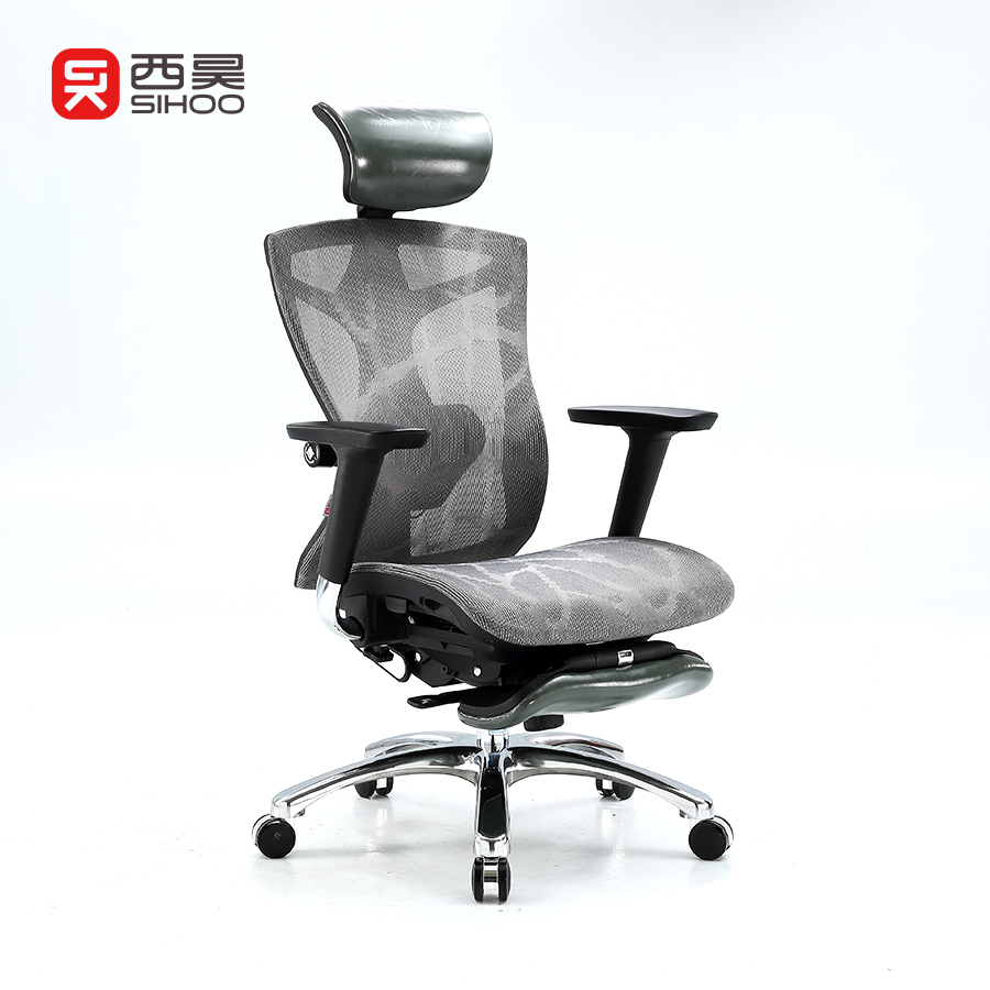 Sihoo V1 Ergonomic Office Chair With Footrest King Office Chair Taiwan Ergonomic Office Chair