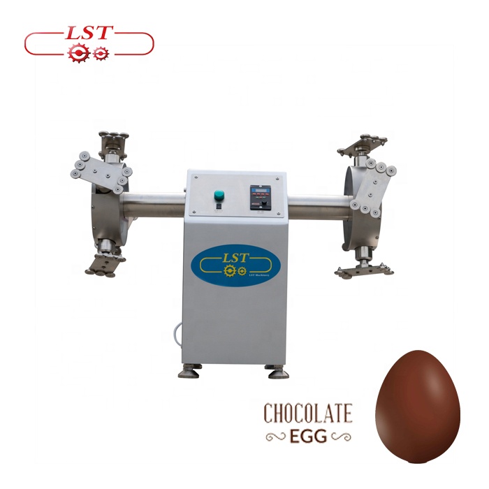 LST hollow chocolate moulding machine to make eggs easter Christmas