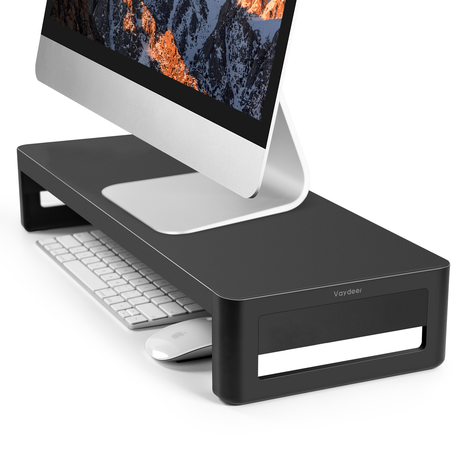 Vaydeer Multifunction Ergonomic LCD Studio USB PC Metal Stable Laptop Computer Monitor Stand