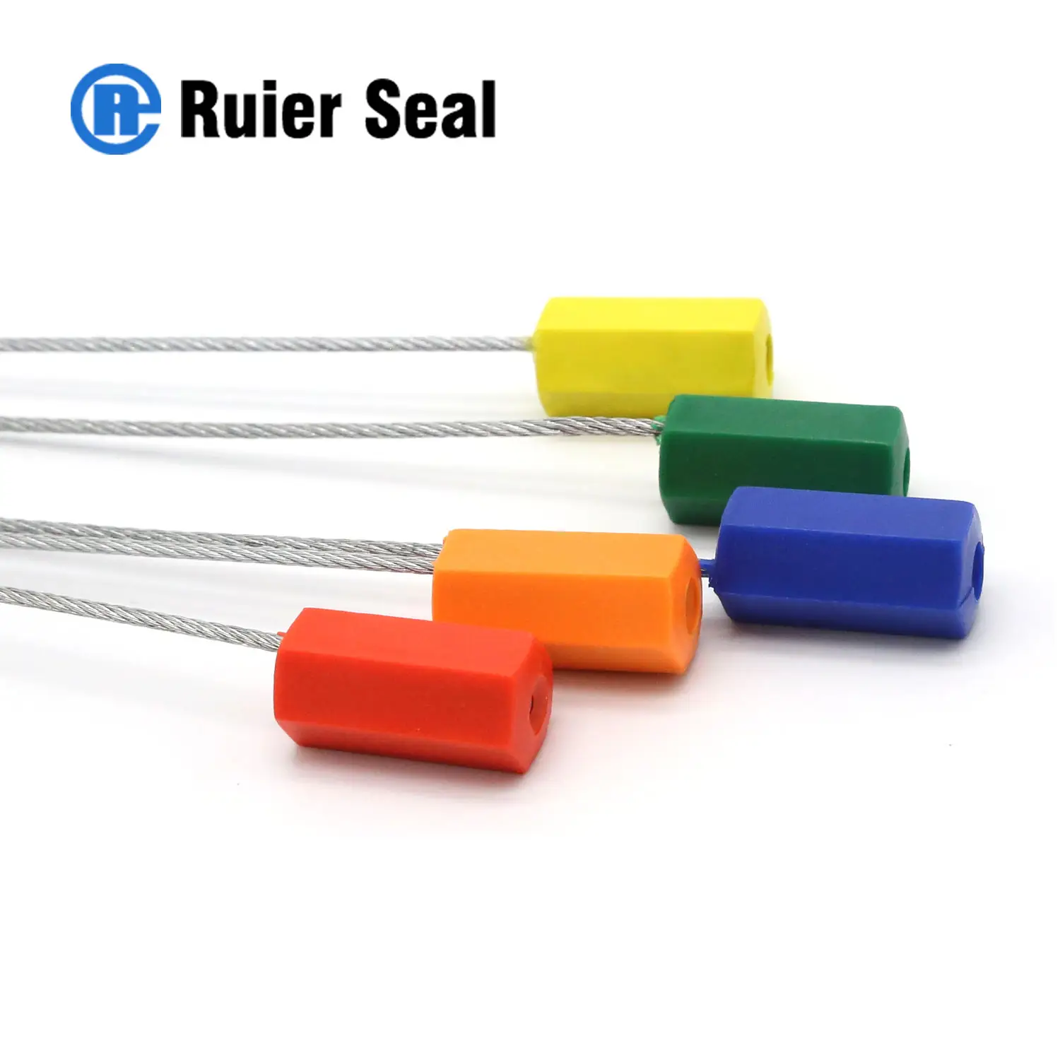 REC001 1.8mm Light Duty High Security Hexagonal Wire Cable Seal With Laser Number Printing