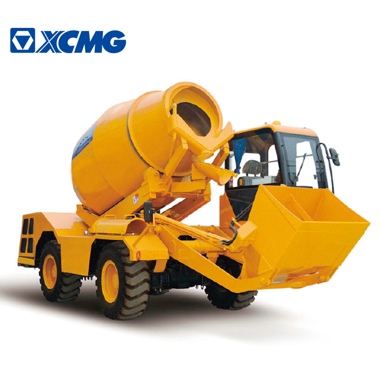 XCMG Official SLM3500 самозагружающаяся Бетономешалка 3, 5 м3 портативная дизельная мини маленькая Бетономешалка для продажи