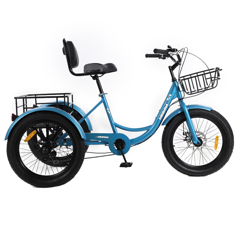 great feedback adult mountain tricycle , high quality fat tire trike