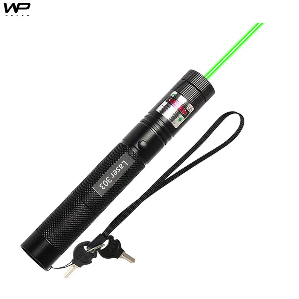 Wupro 303 laser pointers led flashlights presenter laser pointer pen