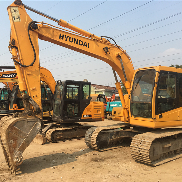 Подержанный гусеничный экскаватор 150lc-7 Hyundai 215LC-7 225LC-7 210LC-7, Сделано в Корее, распродажа