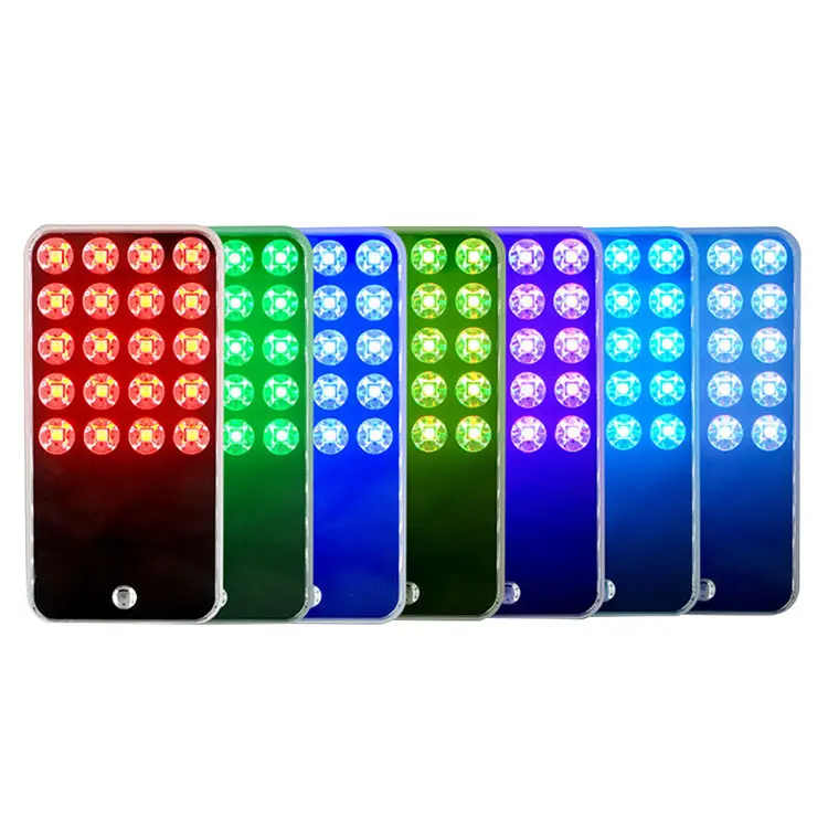 415 nm 630nm 830nm 7 Colors Red Near Infrared PDT Therapy Panel led light therapy medical device