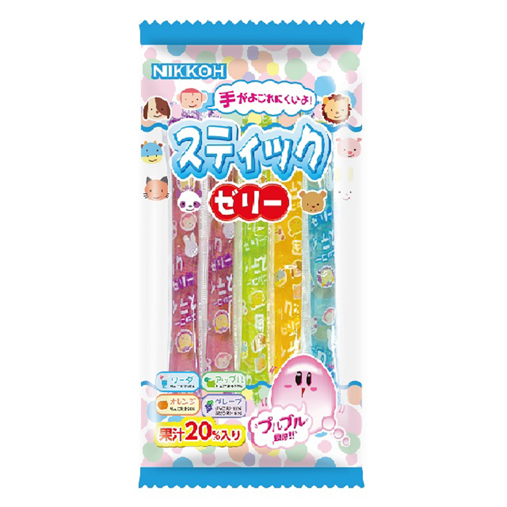 Japanese popular safe jelly fruit stick fruity for wholesale
