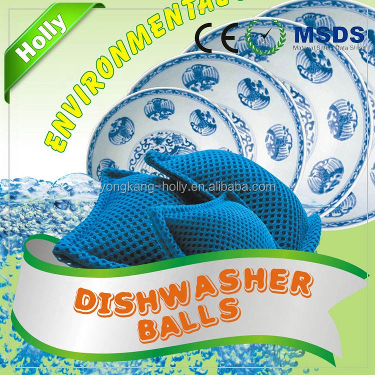 Trade Guarantee Eco Functional Ceramic Pellets Dish Wash Pad Laundry Balls & Discs For Dishwasher Use